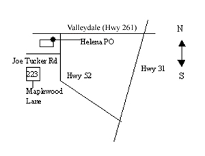 Maplewood Lanes Map